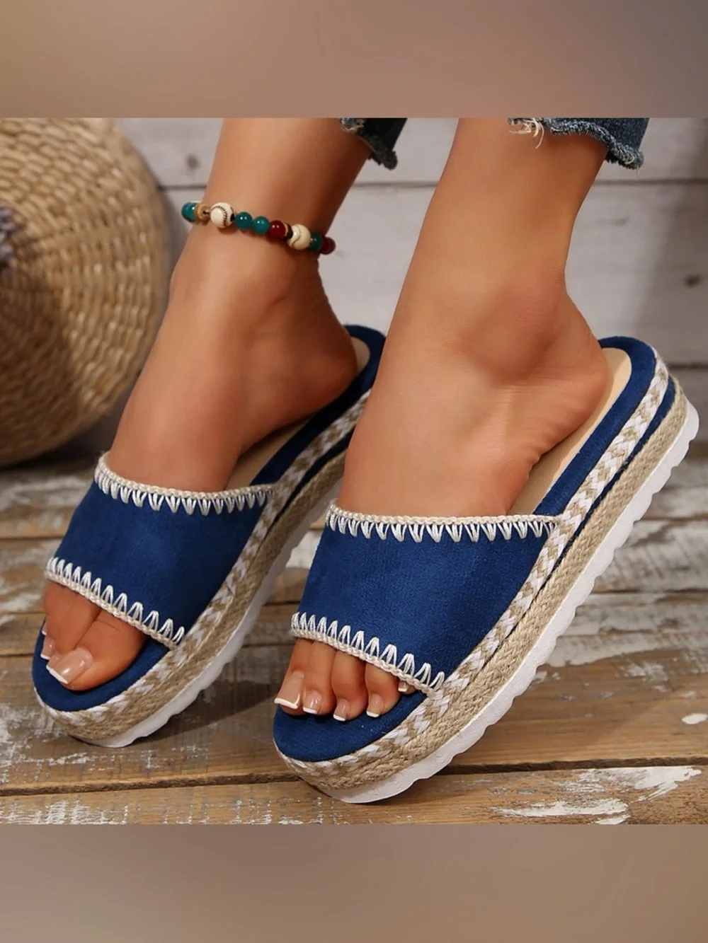 Open Toe Platform Sandals